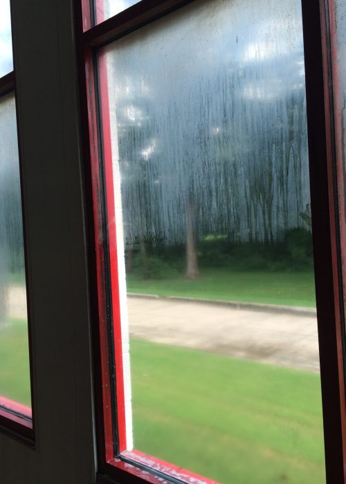 hard water stain removal windows