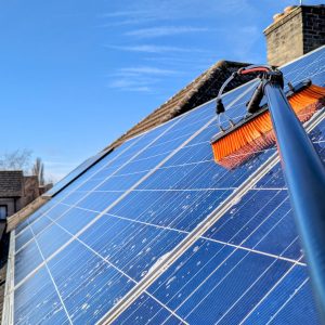 solar panel cleaning